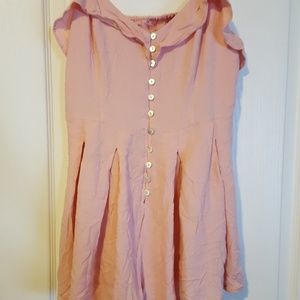 Pink Forever 21 Romper